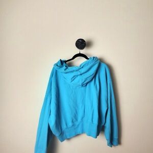 GAP Women's Bright Blue Hoodie